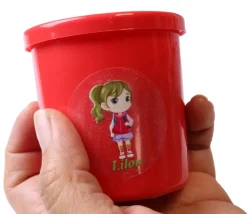 Tout Pour le Jeu 24 adhésifs ronds 40 mm transparents à imprimer
