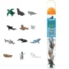 Tout Pour le Jeu 12 Animaux bébés animaux marins dans un tube de rangement