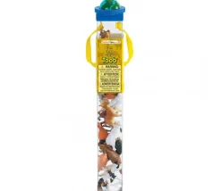 Tout Pour le Jeu 12 Animaux de la FERME figurines dans un tube de rangement 6 cm