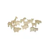 Tout Pour le Jeu 12 Animaux en bois brut à peindre