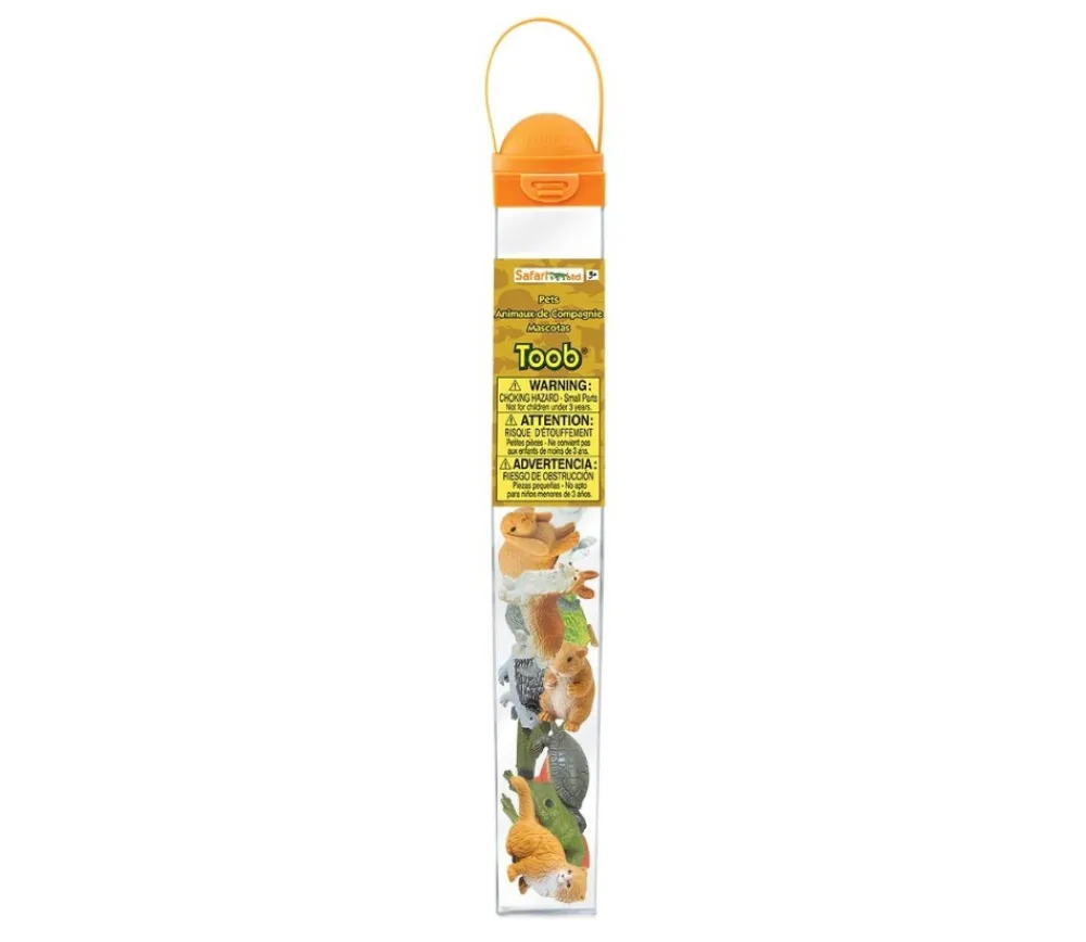 Tout Pour le Jeu 12 Animaux Familiers dans un tube de rangement