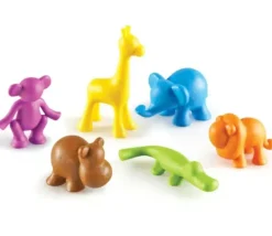 Tout Pour le Jeu 6 Animaux sauvages multicolores environ 3 cm