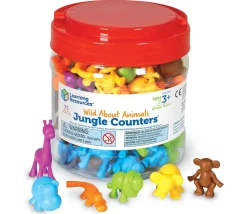 Tout Pour le Jeu 72 Animaux sauvages multicolores environ 3 cm