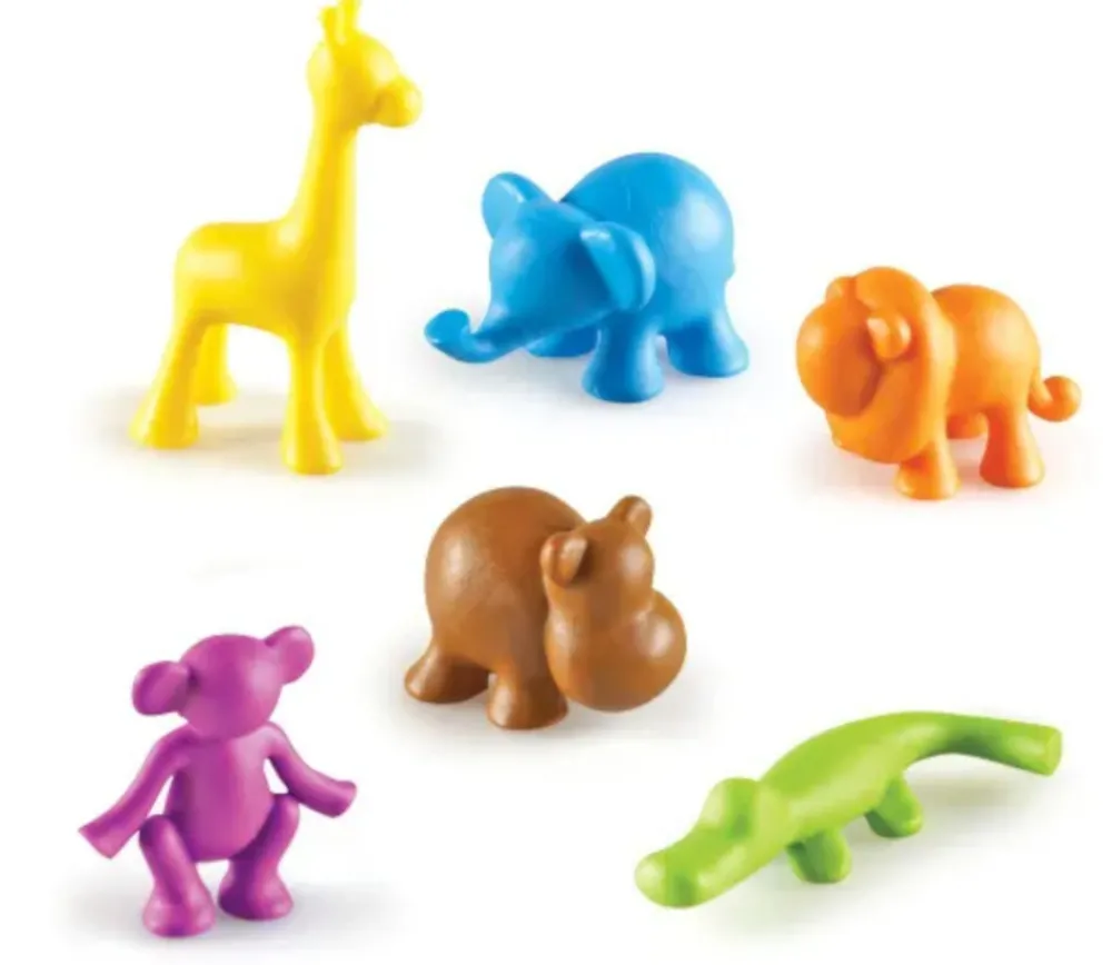 Tout Pour le Jeu 72 Animaux sauvages multicolores environ 3 cm