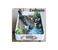 Tout Pour le Jeu 11 Animaux Sauvages ZOO dans un tube de rangement