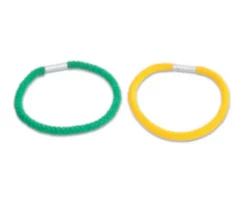 Tout Pour le Jeu 6 Anneaux en corde multicolores de 11.5 cm pour jeux de lancer