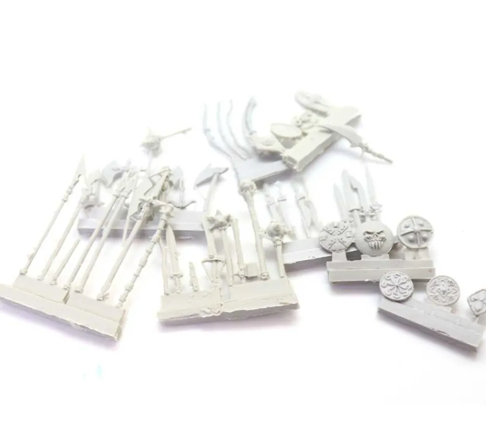 Tout Pour le Jeu 30 Armes médiévales à peindre de 1 à 4.5 cm modélisme