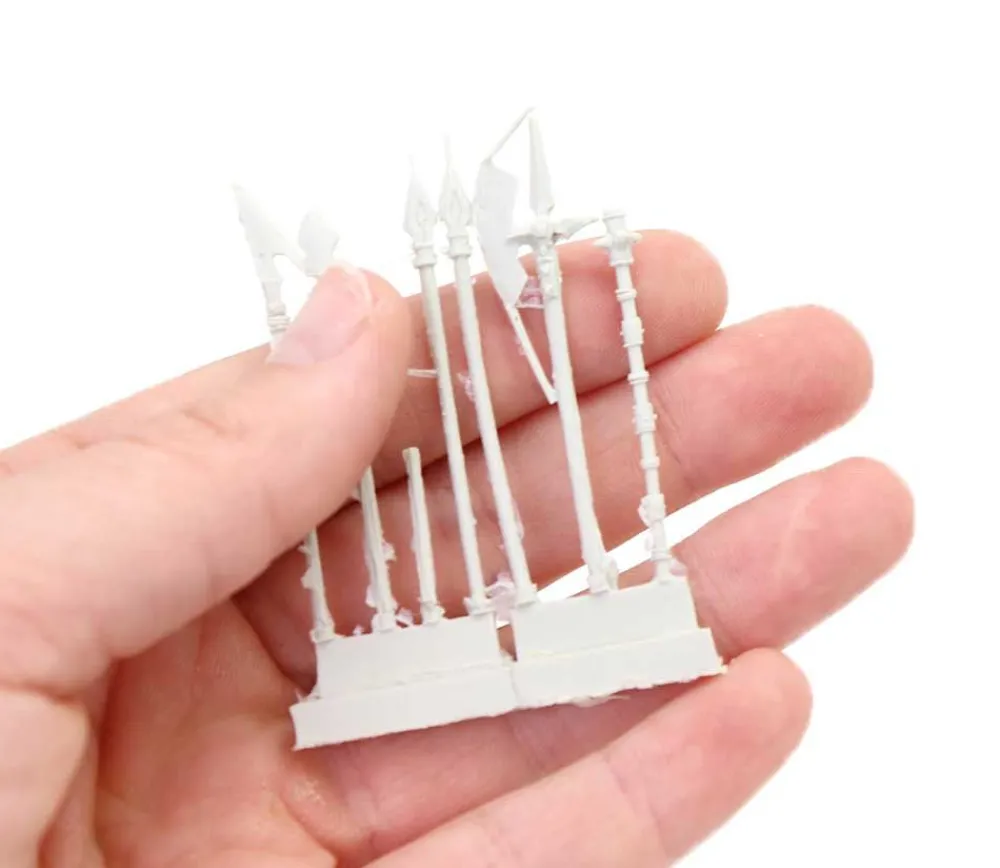 Tout Pour le Jeu 30 Armes médiévales à peindre de 1 à 4.5 cm modélisme