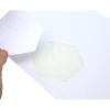 Tout Pour le Jeu 6 autocollants hexagones 95 mm blancs à imprimer sur feuille A4