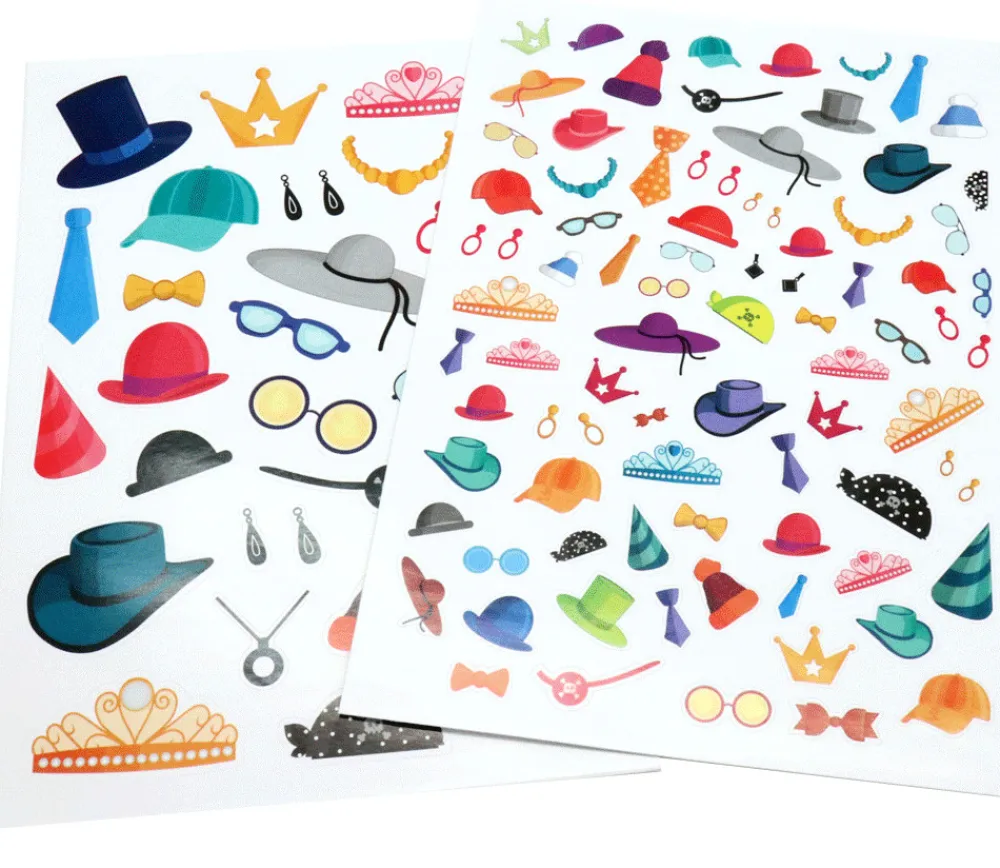 Tout Pour le Jeu 120 autocollants stickers accessoires vestimentaires