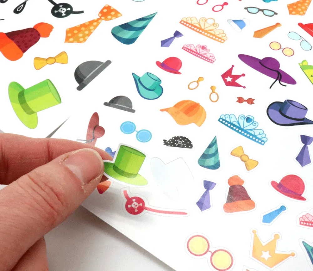 Tout Pour le Jeu 120 autocollants stickers accessoires vestimentaires