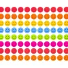 Tout Pour le Jeu 660 autocollants stickers Smileys souriants