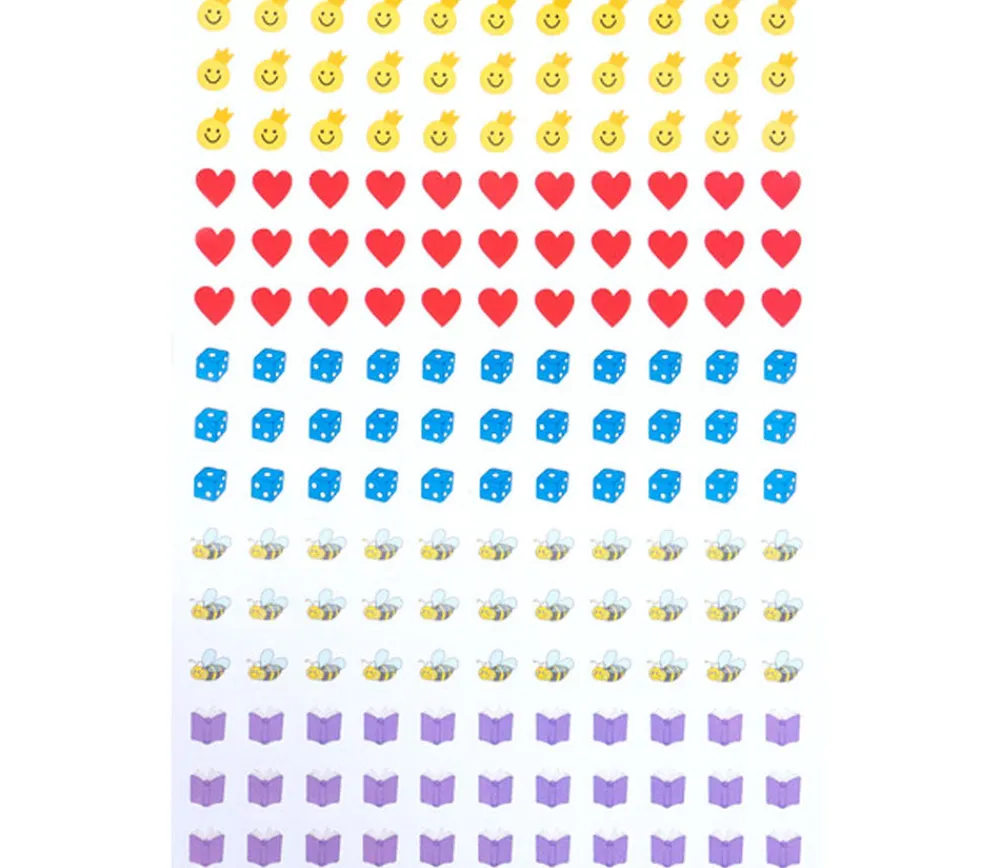 Tout Pour le Jeu 660 autocollants stickers symboles