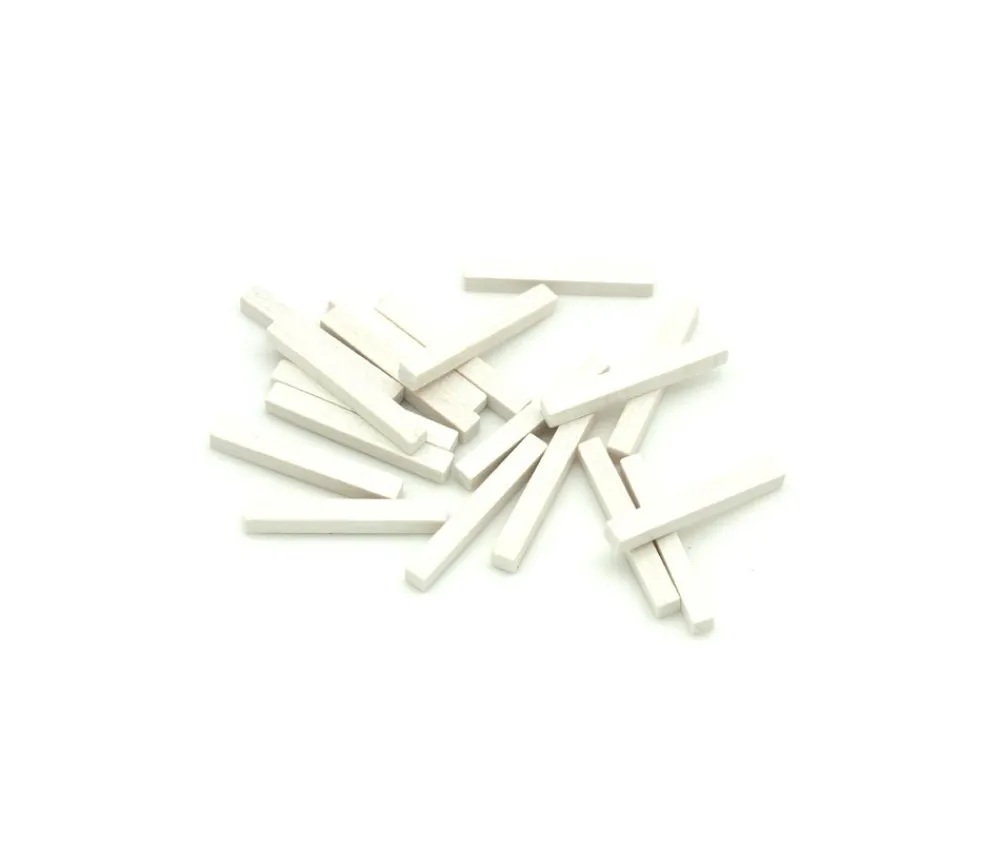 Tout Pour le Jeu 60 Baguettes en bois multicolores 5x5x39 mm