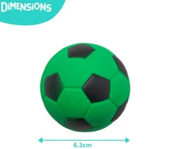 Tout Pour le Jeu 15 balles Ø 6 cm - mini ballon foot, basket, baseball, tennis