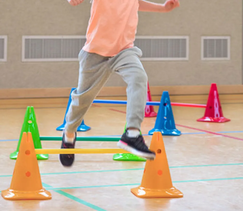 Enfant Tout Pour le Jeu 6 barres jalons de 70 cm pour activités sportives
