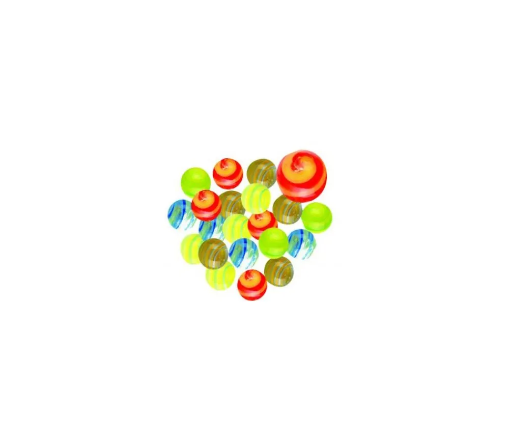 Tout Pour le Jeu 20 Billes Cyclone + 1 calot pour jeu collection