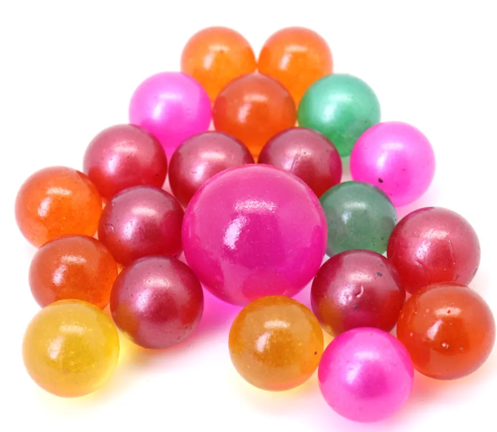 Tout Pour le Jeu 20 Billes diabolo multicolores 16 mm + 1 calot 25 mm -