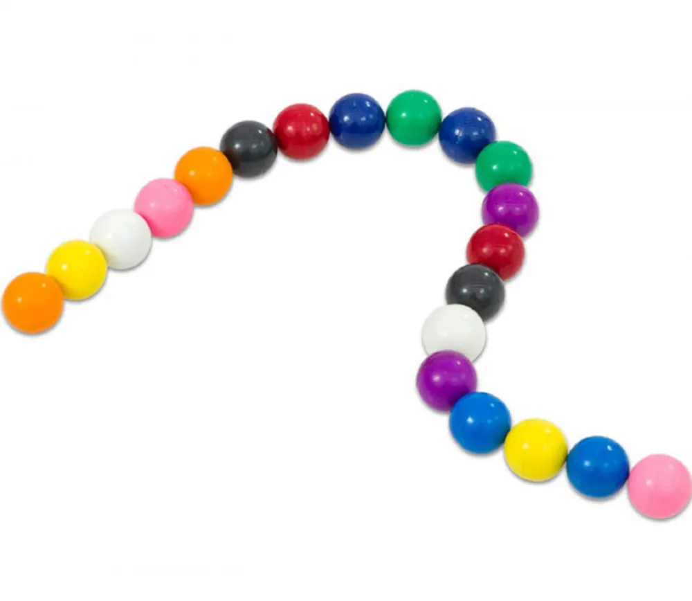 Tout Pour le Jeu 20 Billes magnétiques colorées - Ø 15 mm