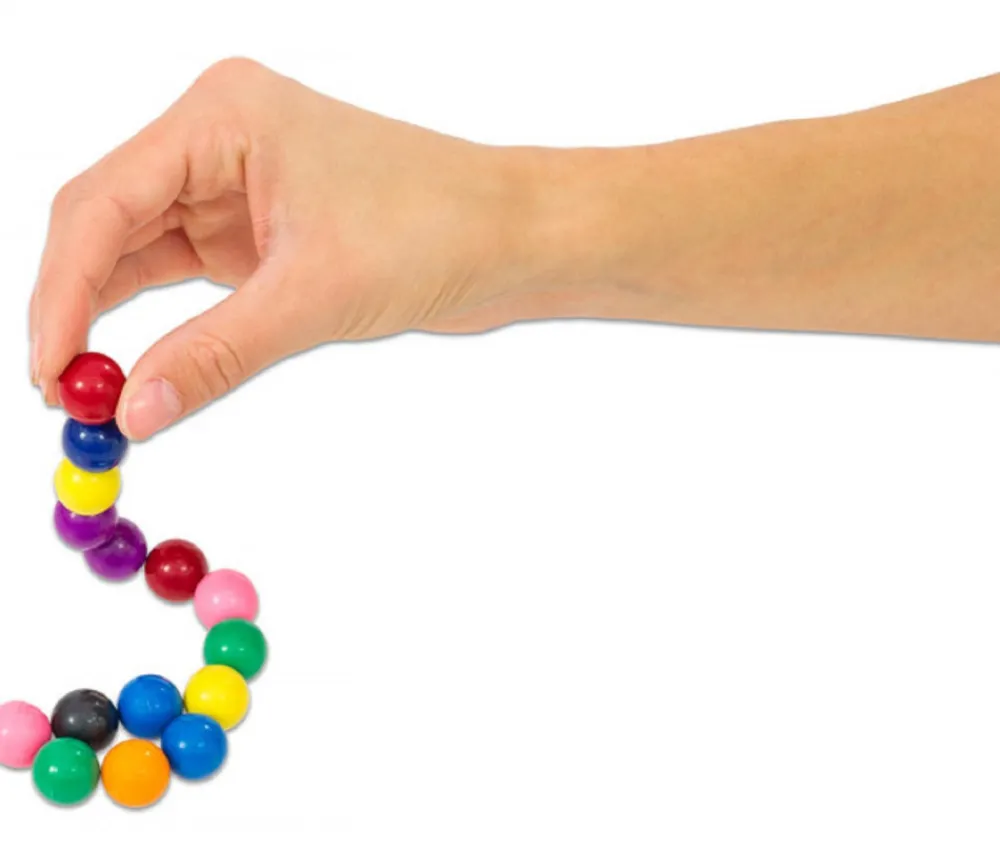 Tout Pour le Jeu 20 Billes magnétiques colorées - Ø 15 mm