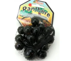 Tout Pour le Jeu 20 Billes Panthère noires avec liseret + 1 calot
