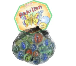 Tout Pour le Jeu 20 Billes série Papillon pour jeu 16 mm + 1 calot