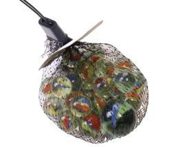 Tout Pour le Jeu 20 Billes verre oeil de chat pour jeu 16 mm + 1 calot