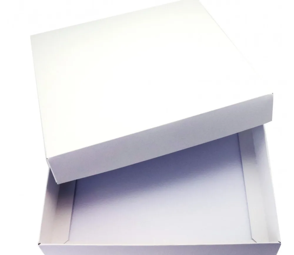 Tout Pour le Jeu 10 Boites neutres 275 x 275 x 47 mm - couvercle cloche à monter