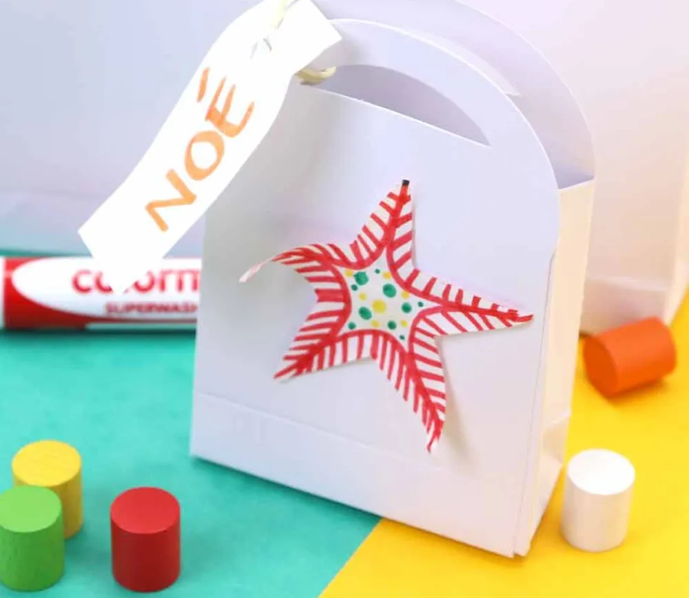 Tout Pour le Jeu 6 Boites Pochettes cadeaux carton blanc 7 x 10 cm