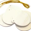 Tout Pour le Jeu 6 boules en bois plates à décorer et suspendre 6 cm