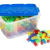 Tout Pour le Jeu 1000 briques de construction multicolores translucides