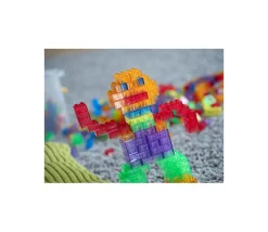 Tout Pour le Jeu 1000 briques de construction multicolores translucides