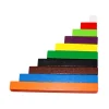 Tout Pour le Jeu 10 bâtonnets colorés bois de 1 à 10 cm - Cuisenaire set élève