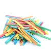 Tout Pour le Jeu 100 bâtonnets esquimaux colorés 7.5 cm bois bricolage et jeux