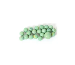 Tout Pour le Jeu 20 calots en verre grosses billes vertes - 25 mm