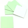 Tout Pour le Jeu 24 carrés 4 x 4 cm carton rigide vert/blanc vierge tuiles à personnaliser