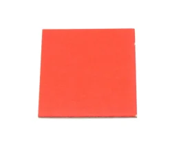 Tout Pour le Jeu 24 carrés 4 x 4 cm carton rigide rouge/blanc vierge tuiles à personnaliser