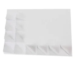 Tout Pour le Jeu 24 carrés autocollants blancs 50 mm étiquettes