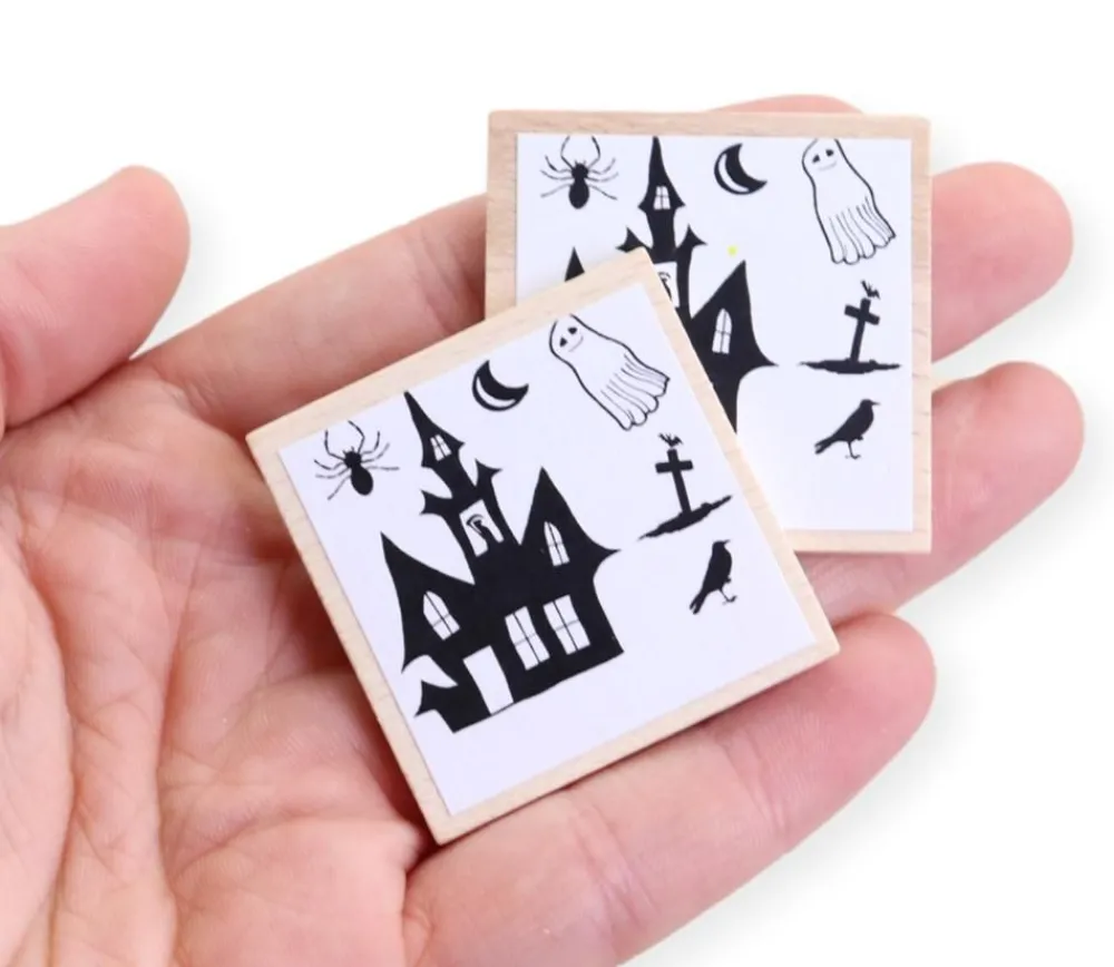 Tout Pour le Jeu 100 carrés bois brut 40 x 40 x 3 mm naturel