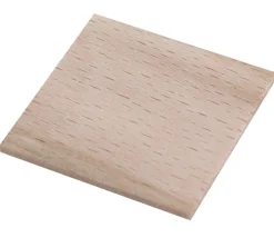 Tout Pour le Jeu 100 carrés bois brut 40 x 40 x 3 mm naturel