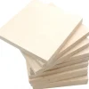 Tout Pour le Jeu 10 carrés bois naturel 10 x 10 cm avec 10 modèles - balsa