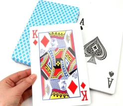 Tout Pour le Jeu 54 Cartes à jouer géante XXL 21 x 13.5 cm