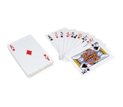 Tout Pour le Jeu 54 Cartes à jouer géante XXL 21 x 13.5 cm
