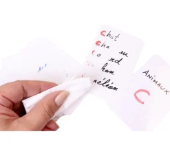 Tout Pour le Jeu 54 cartes blanches effaçables 59 x 91 mm