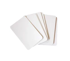 Tout Pour le Jeu 54 cartes blanches effaçables 59 x 91 mm