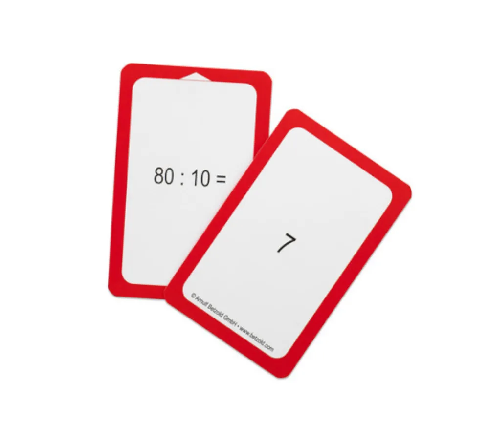 Tout Pour le Jeu 48 cartes Division :2 :3 :4 :5 :10
