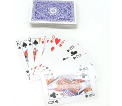 Tout Pour le Jeu 54 cartes internationales 100 % plastique Lonfield dans boite plastique