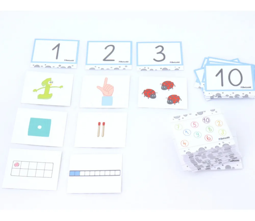 Tout Pour le Jeu 80 cartes Jeu de tri équivalences des nombres de 1 à 10