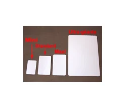 Tout Pour le Jeu 54 cartes maxi 62x100 mm blanches à personnaliser