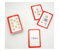 Tout Pour le Jeu 48 cartes monnaie euros cents - chapeau magique